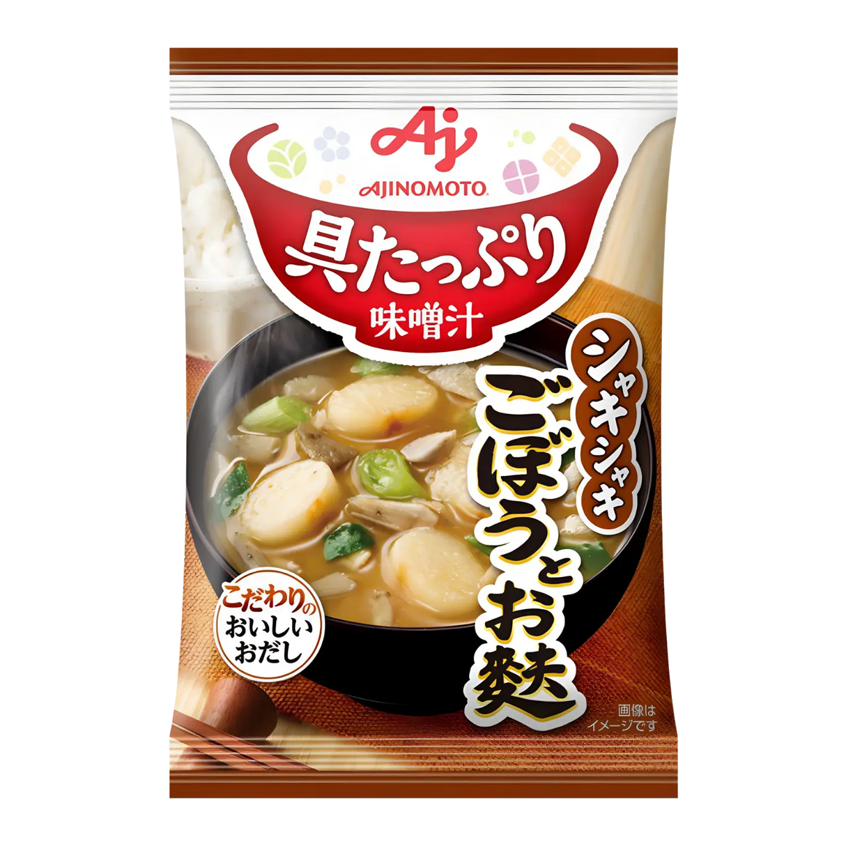 Ajinomoto Miso Soup with Mushrooms & Wheat Flour 13.3g