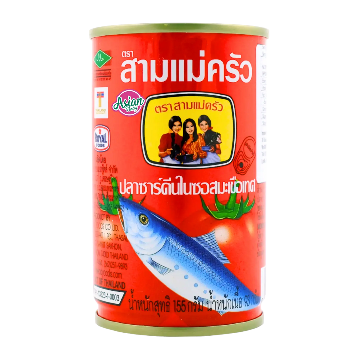 3 Lady Cooks Sardines in Tomato Sauce 155g