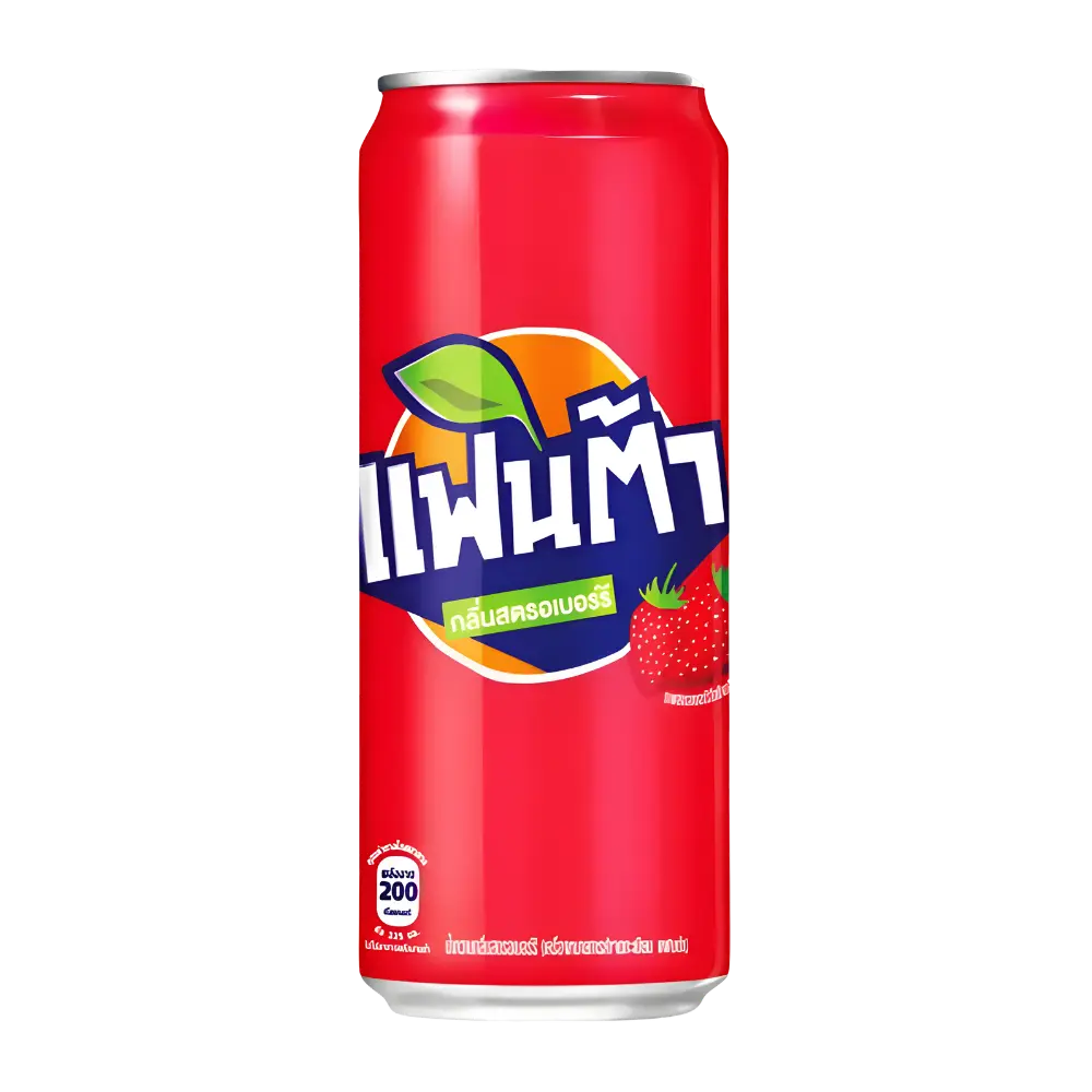 Fanta Strawberry Flavour (Thai) 325ml