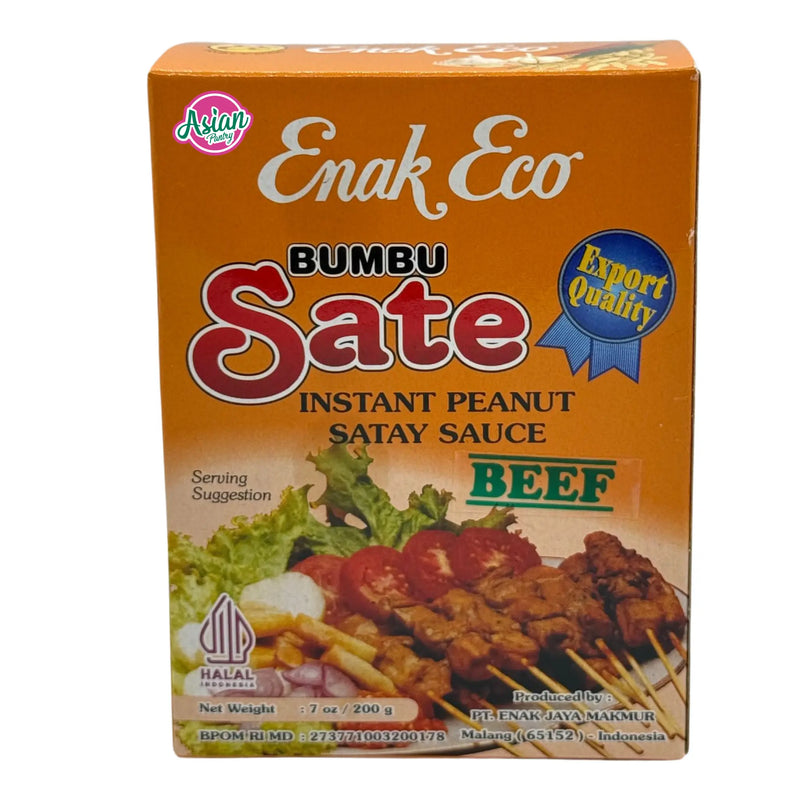 Enak Eco Beef Satay Seasoning Mix 200g