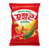 Lotte Popping Corn Chips Original 134g