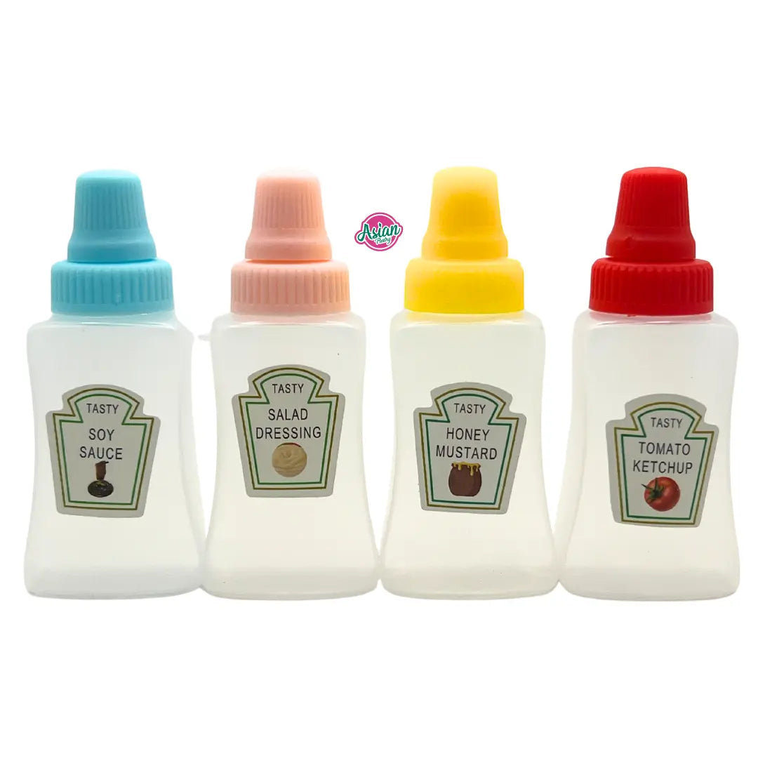 Asian Pantry Mini Sauce Bottles 4pcs