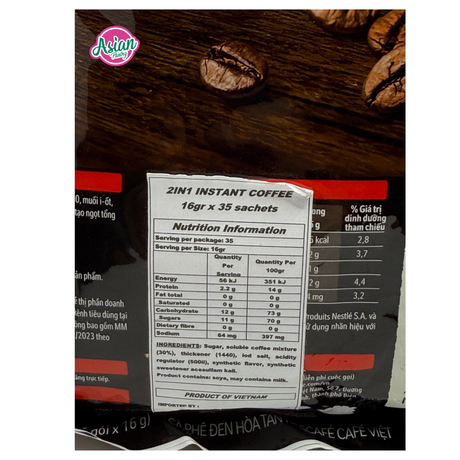 Nescafe Café Viet Kopi Segera 2-dalam-1 (35 Sachet) 560g