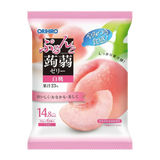 Orihiro Konjac Jelly Pouch Peach 6pcs 120g