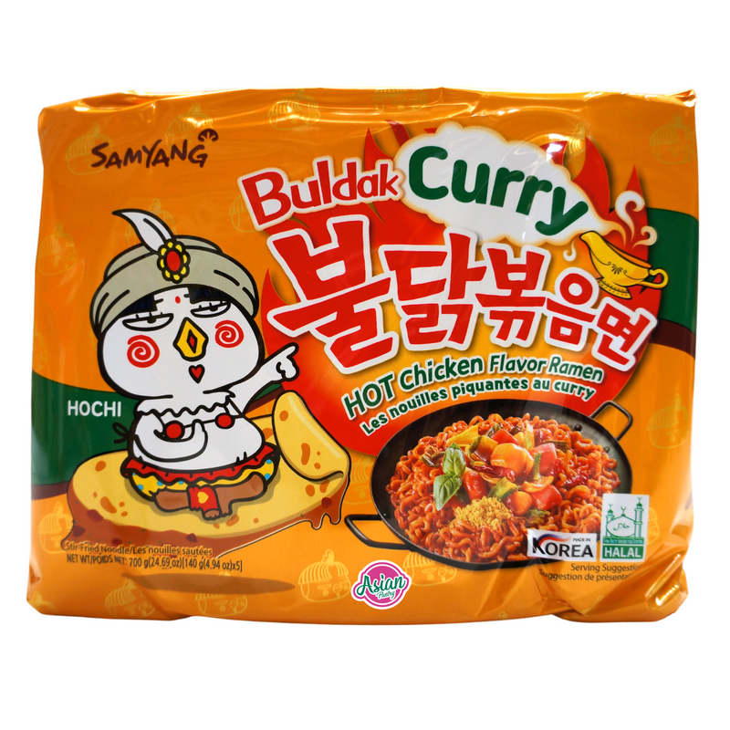 Samyang CURRY Hot Chicken Ramen 5pk 700g