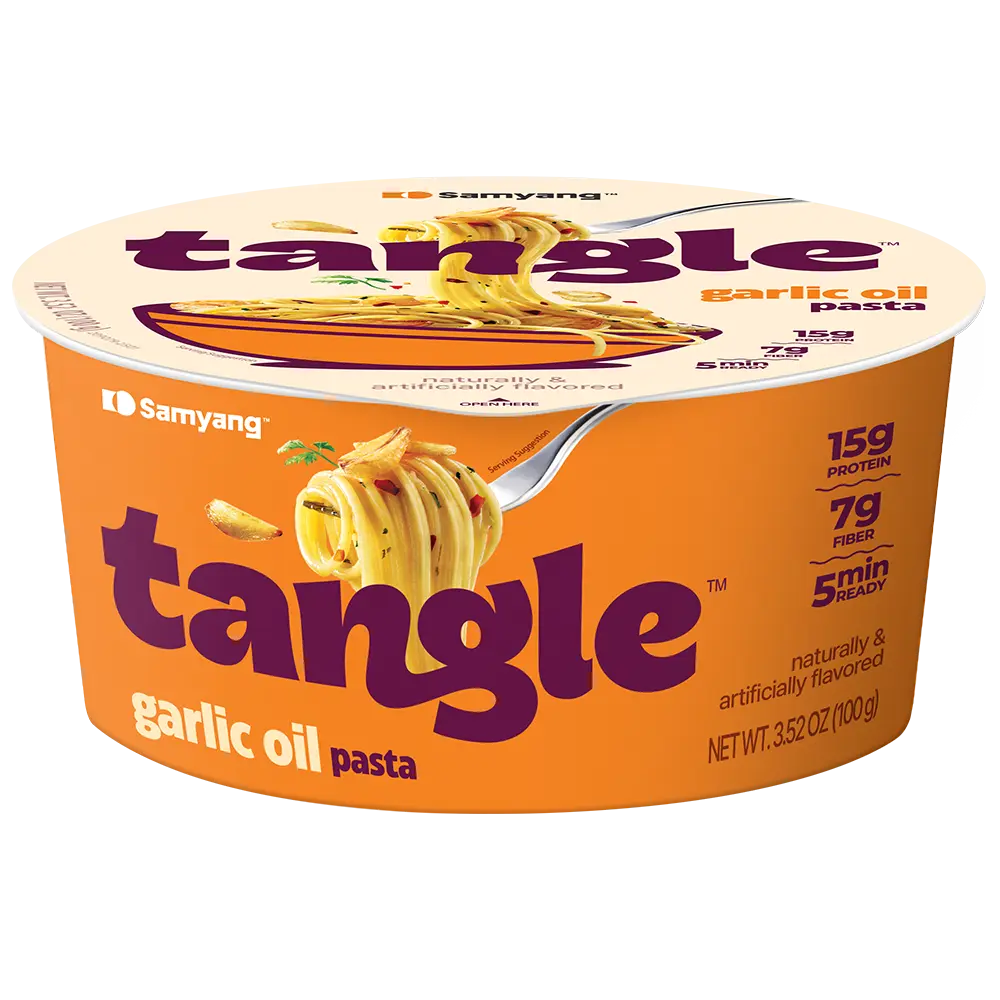 Samyang Tangle Garlic Oil Pasta Big Bowl 105g
