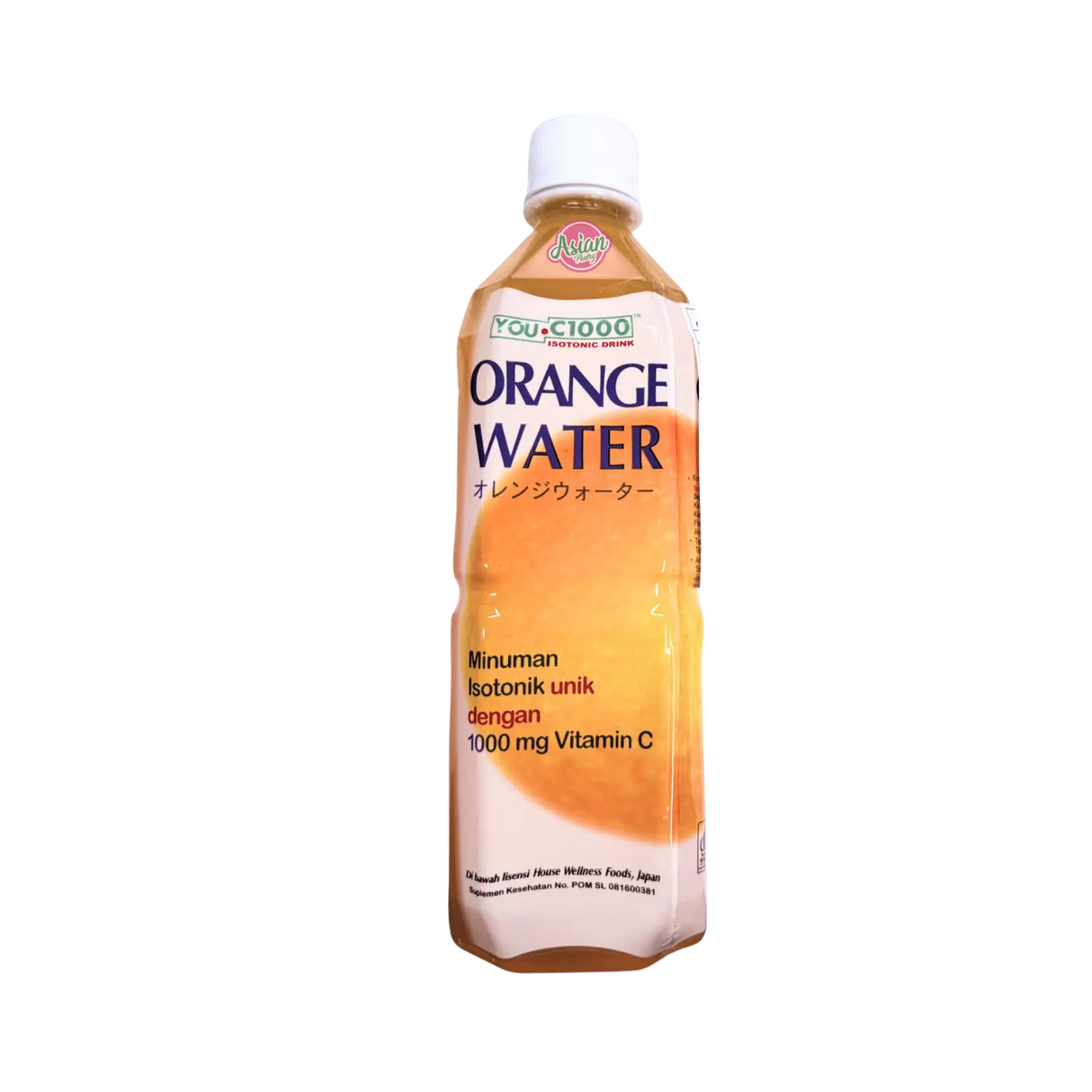 YOUC1000 Orange Water with Vitamin C 500ml