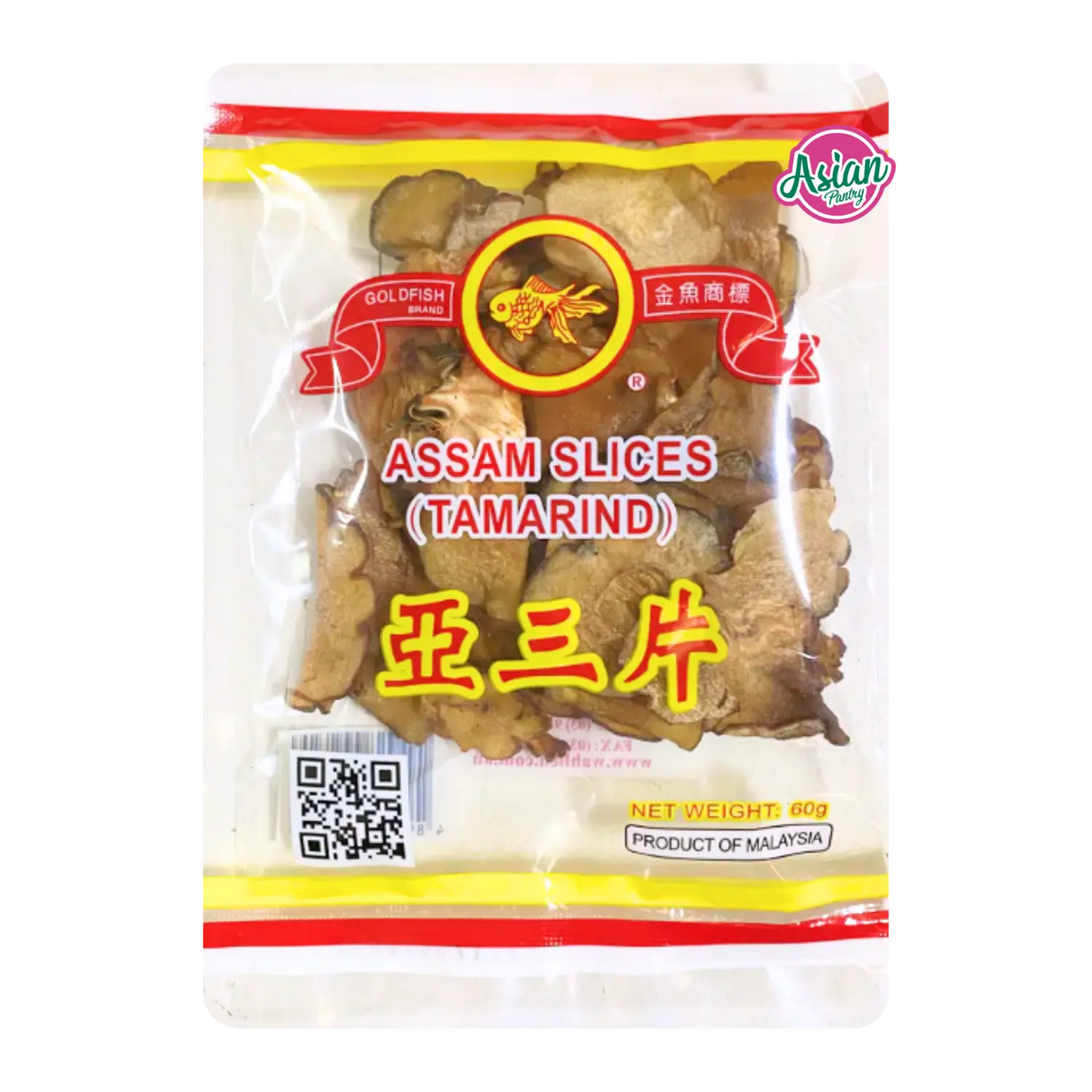 Goldfish Brand Assam Slices Dried 60g