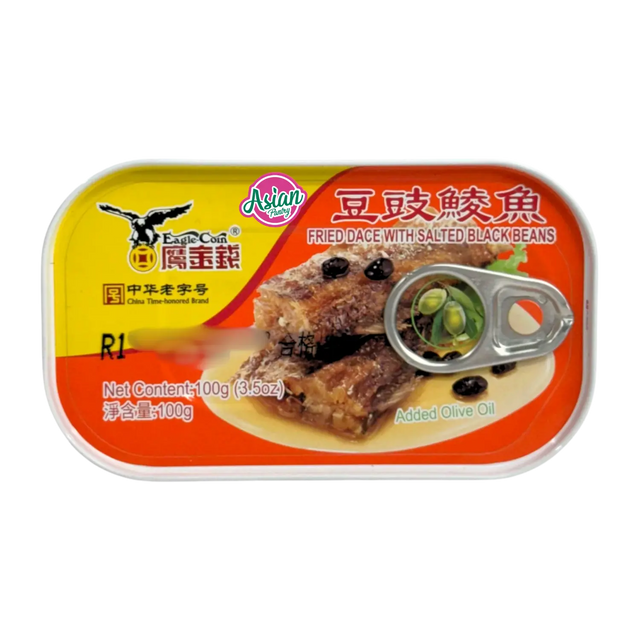 Eagle Coin Fried Dace with Salted Black Beans 100g