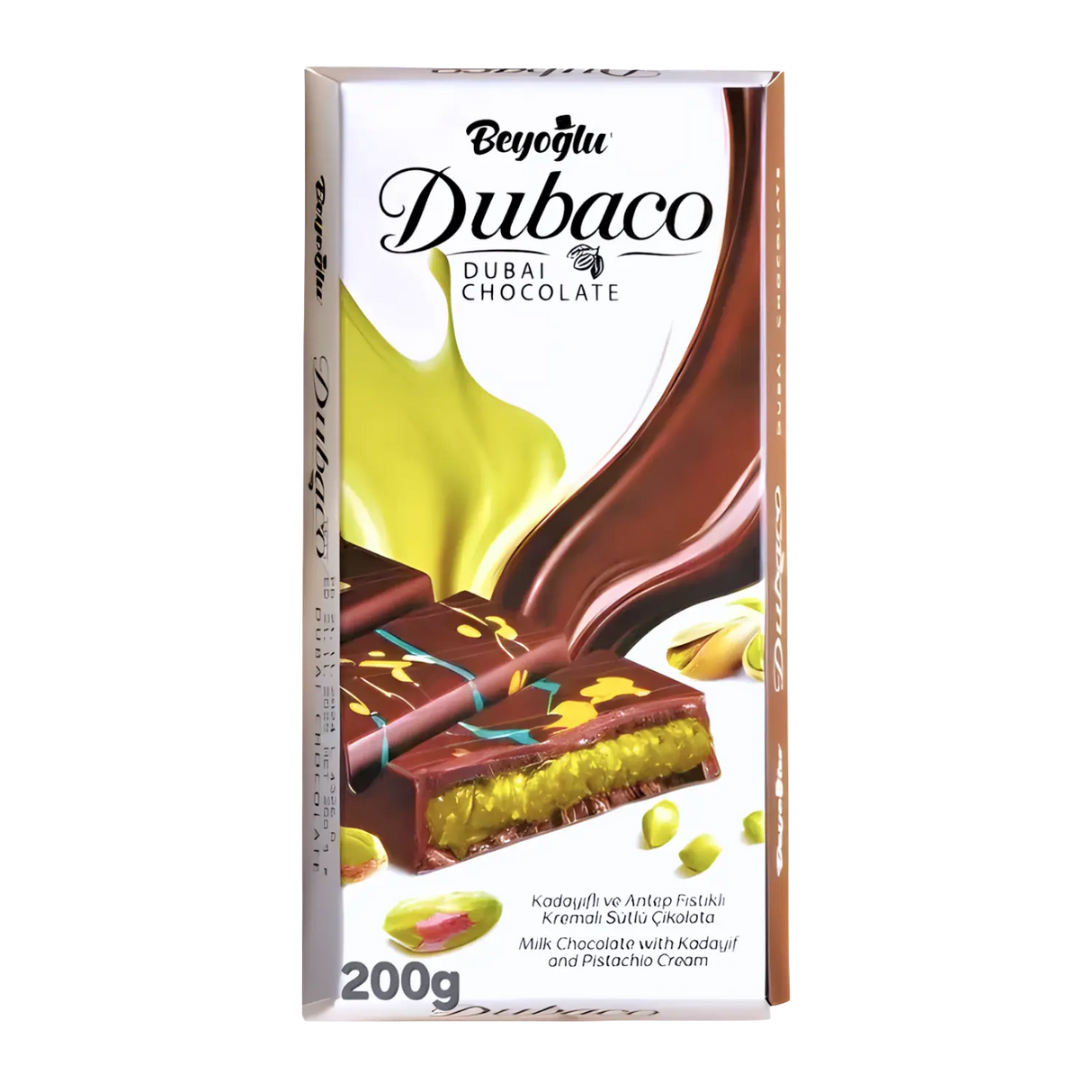 Beyoglu Dubaco Dubai Pistachio Chocolate 200g