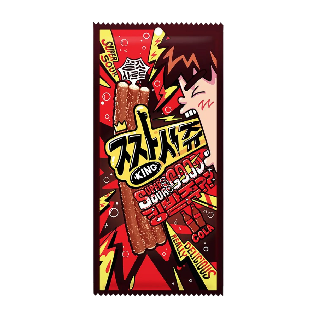 Ozzy Super Sour Strip Jelly Cola 40g