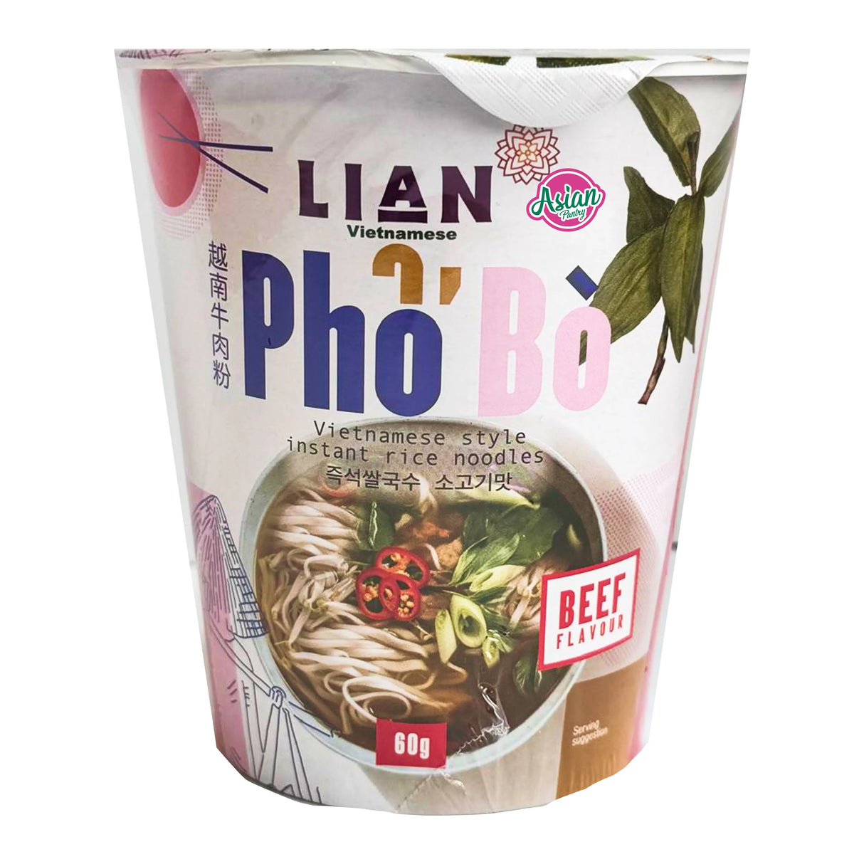 Lian Pho Beef (BO) Cup 60g