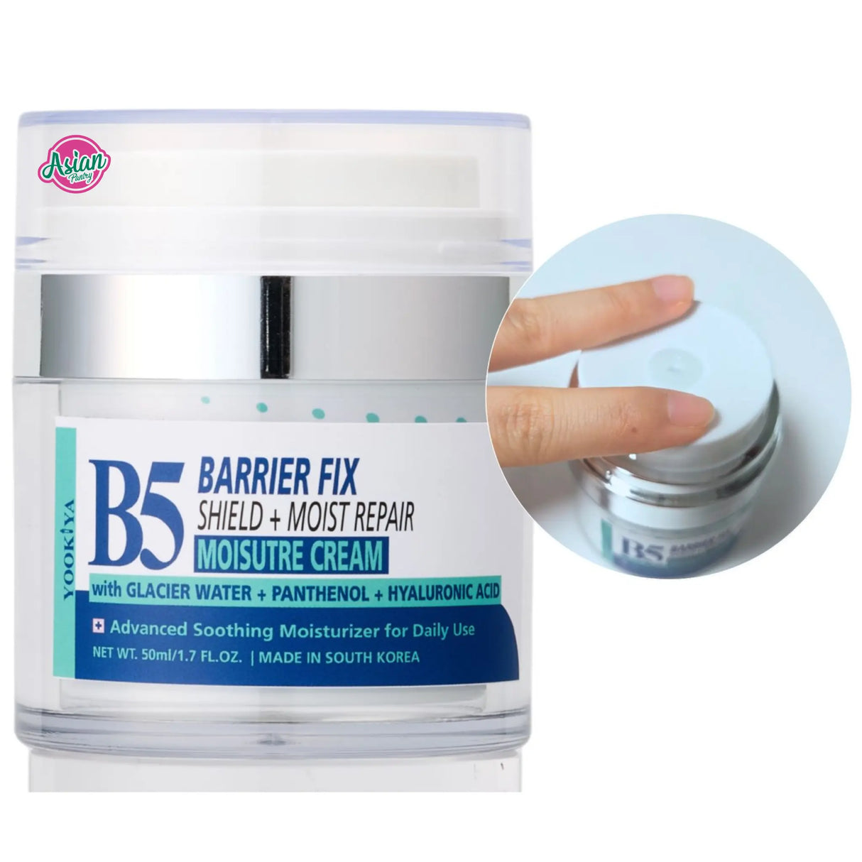 Yookiya B5 Barrier Fix Shield + Moist Repair Moisturizing Cream 50ml