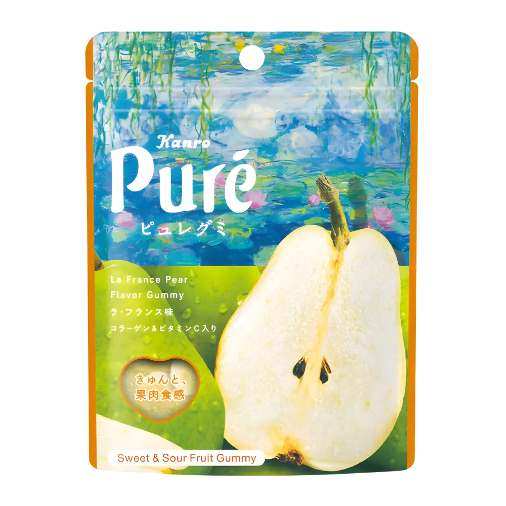 KANRO Pure Gummy Pear 52g
