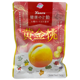 Kanro Healthy Throat Candy Golden Peach 80g