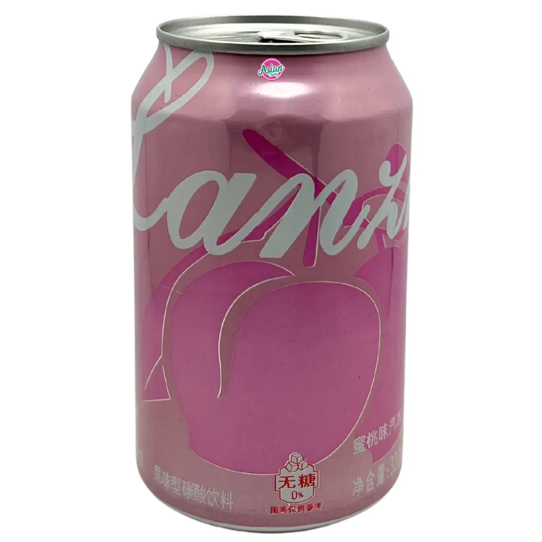 Lanzhe Peach Flavoured Soda 320ml