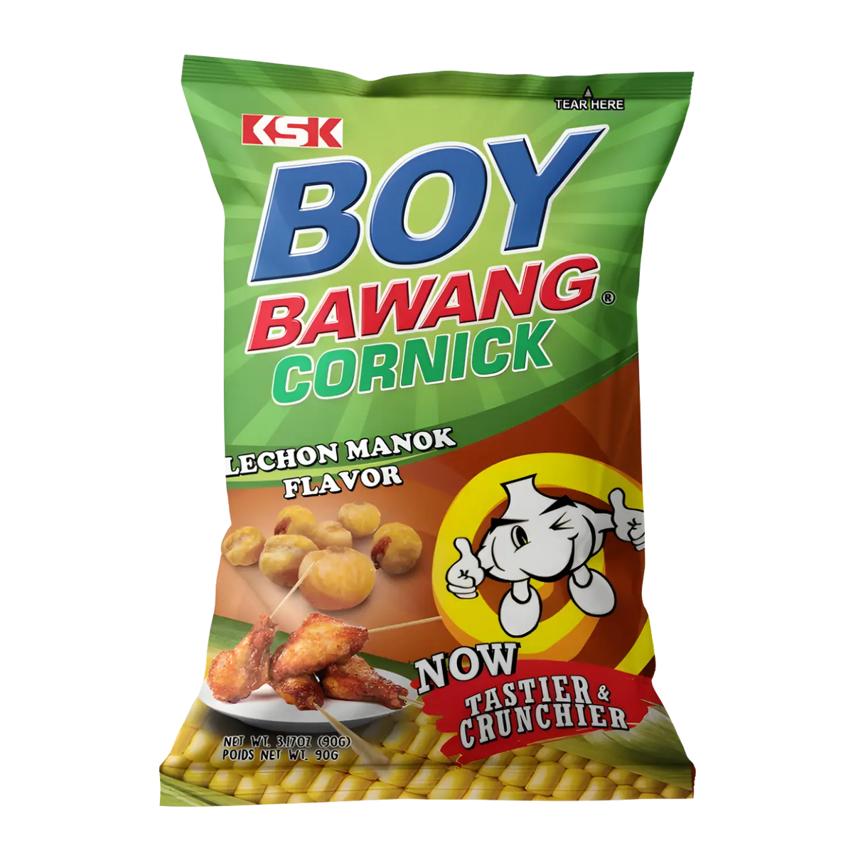 Boy Bawang Cornick Lechon Manok 口味 90g