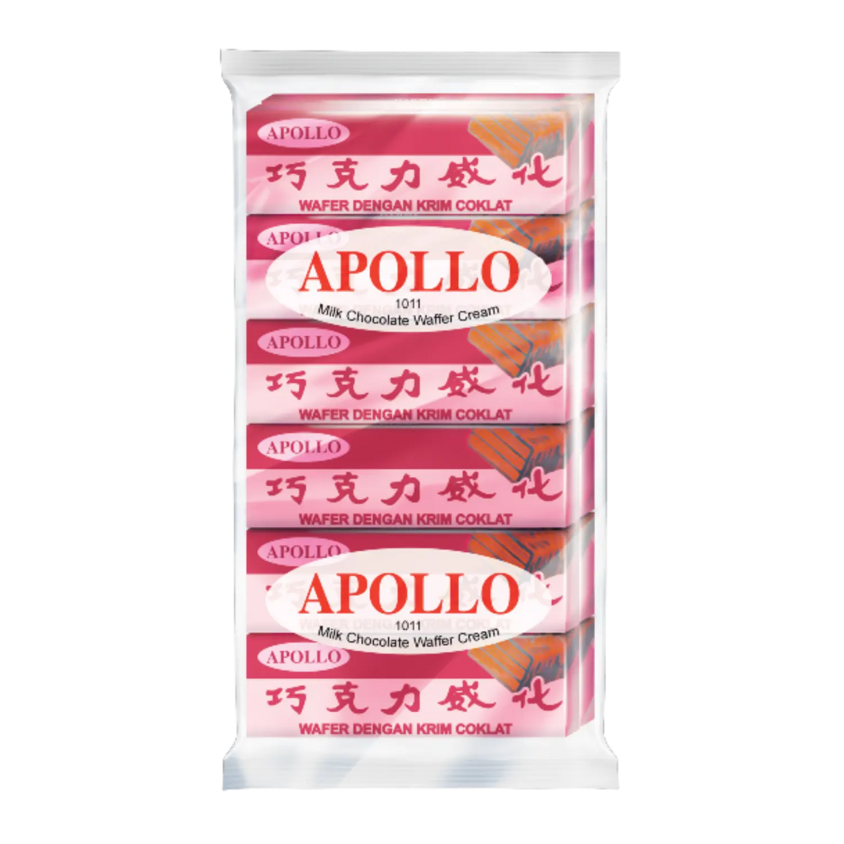 Apollo Milk Chocolate Wafer Cream 12pk 144g