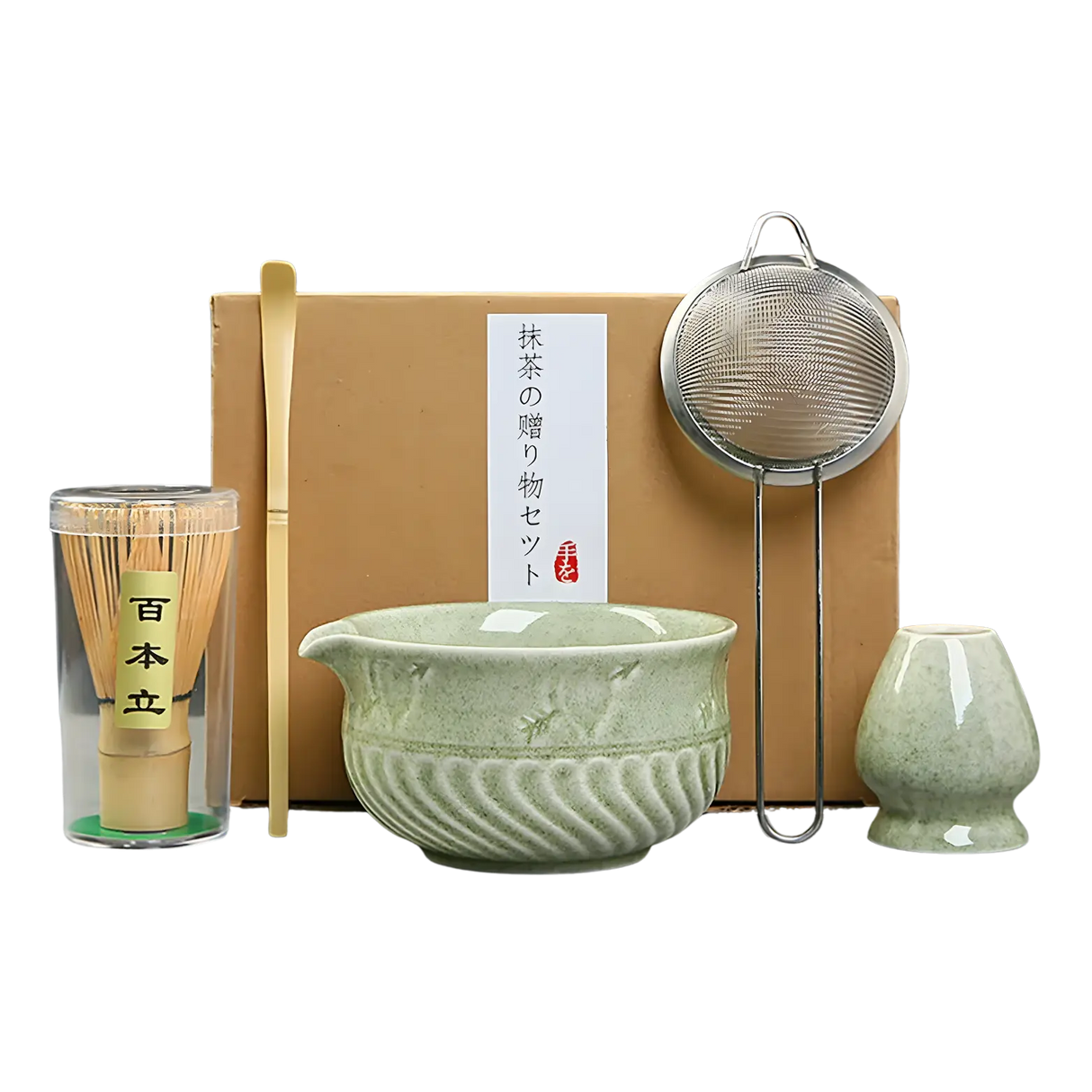 Asian Pantry Traditional Matcha Tea Set 5pc 660g