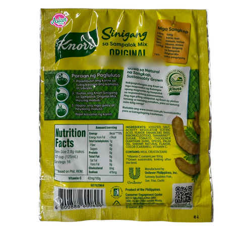 Knorr Sinigang sa Sampalok Mix Original 44g