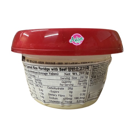 Dongwon Rice Porridge with Beef 285g