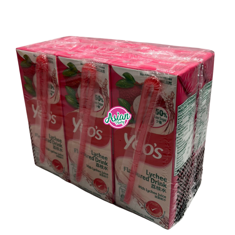 Yeo's Tetra Pak Lychee Drink (6 Pack) 1500ml