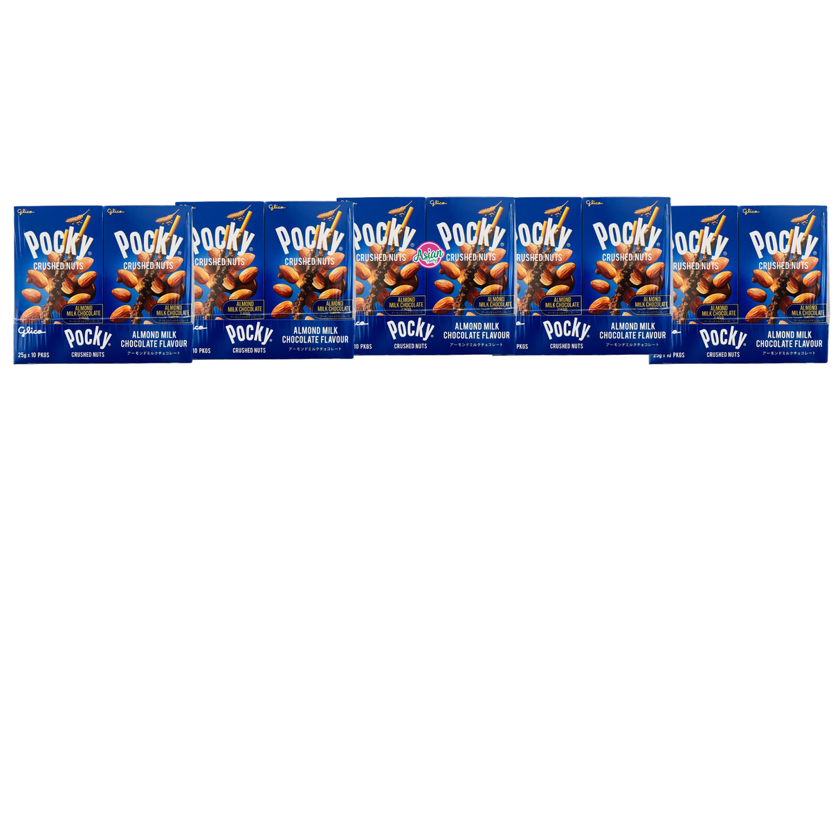 Glico Pocky Milk Chocolate Almond Kacang Hancur 25g