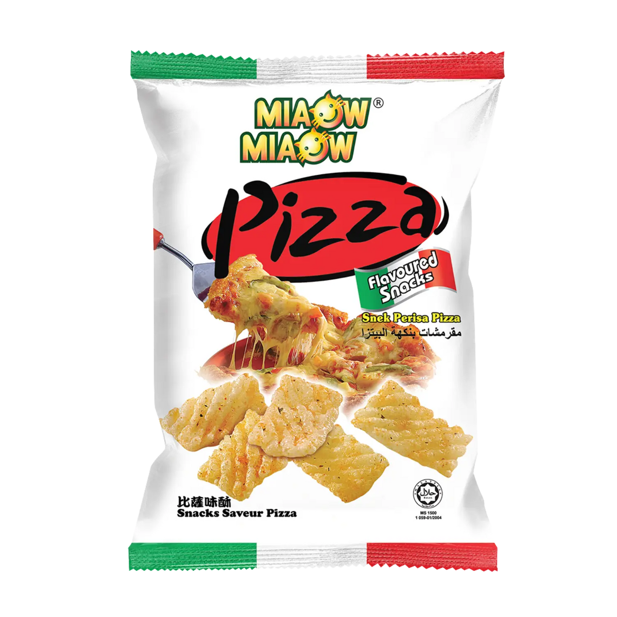 Miaow Miaow Crackers Pizza Flavour 50g