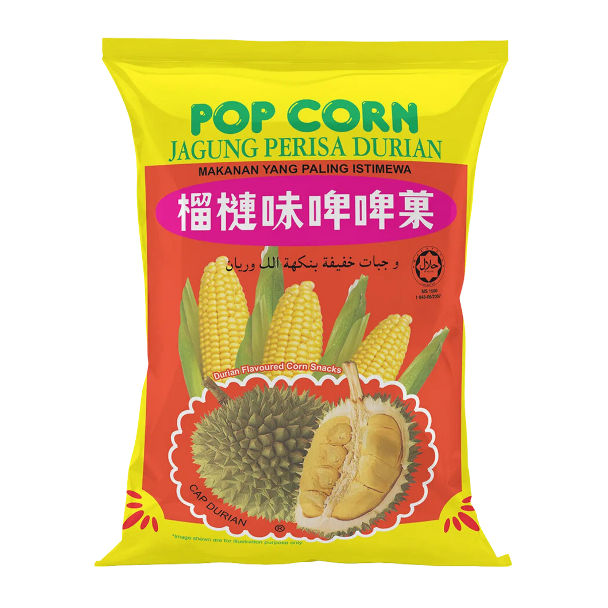 Cap 榴莲爆米花 70g