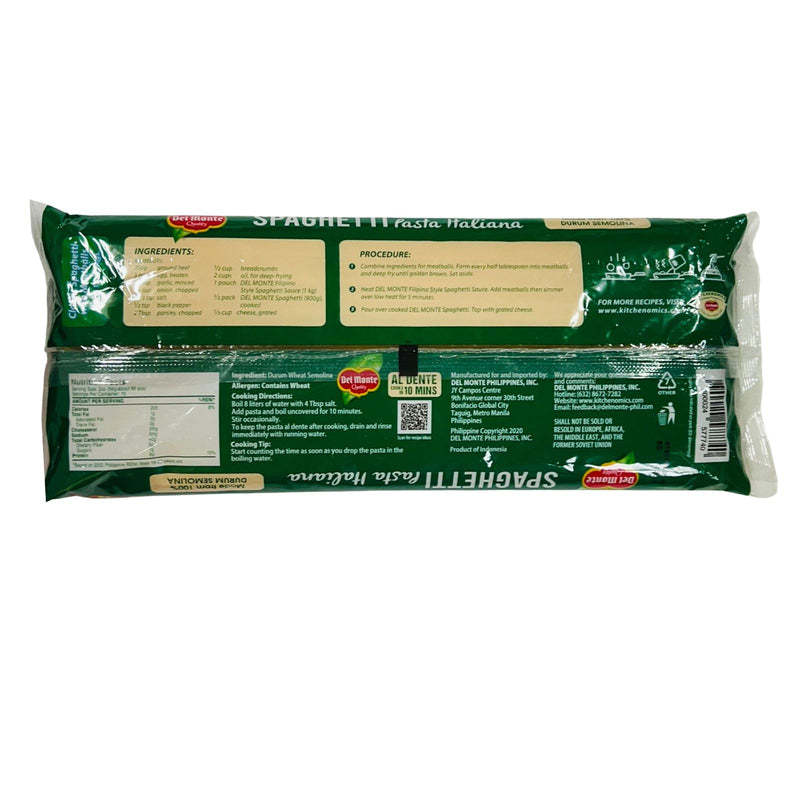 Delmonte Spaghetti Pasta Italiana  900g