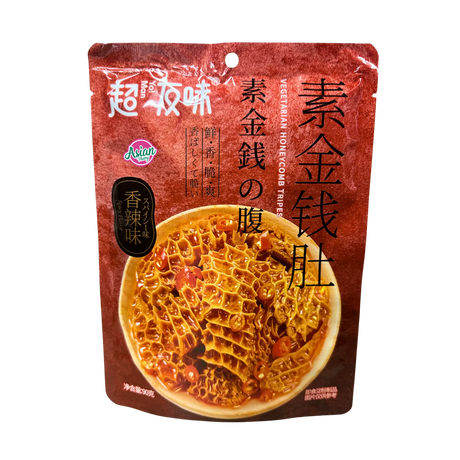 Yo! Man Vegetarian Konjac Snacks - Honeycomb Tripes (Spicy Flavour) 90g