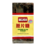 Delyco Brown Slab Sugar in Pieces 400g