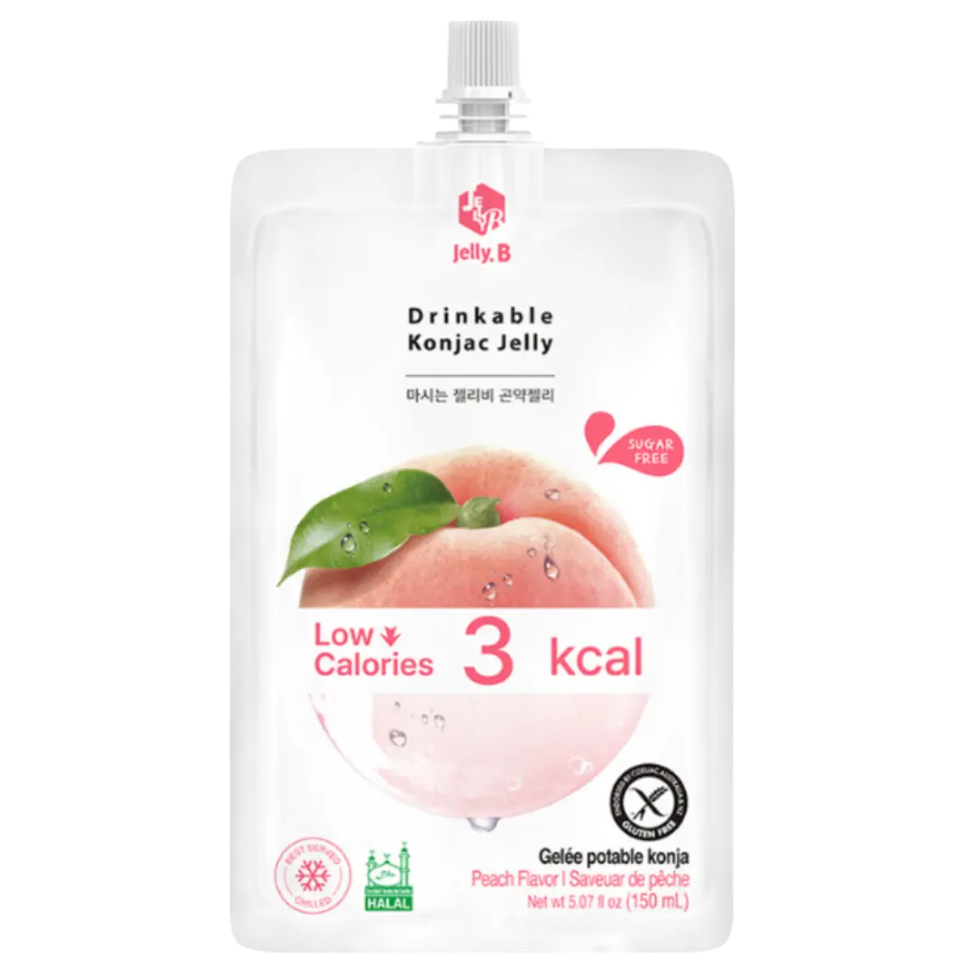 Jeli B Boleh Minum Konjac Perisa Peach Jeli 150ml