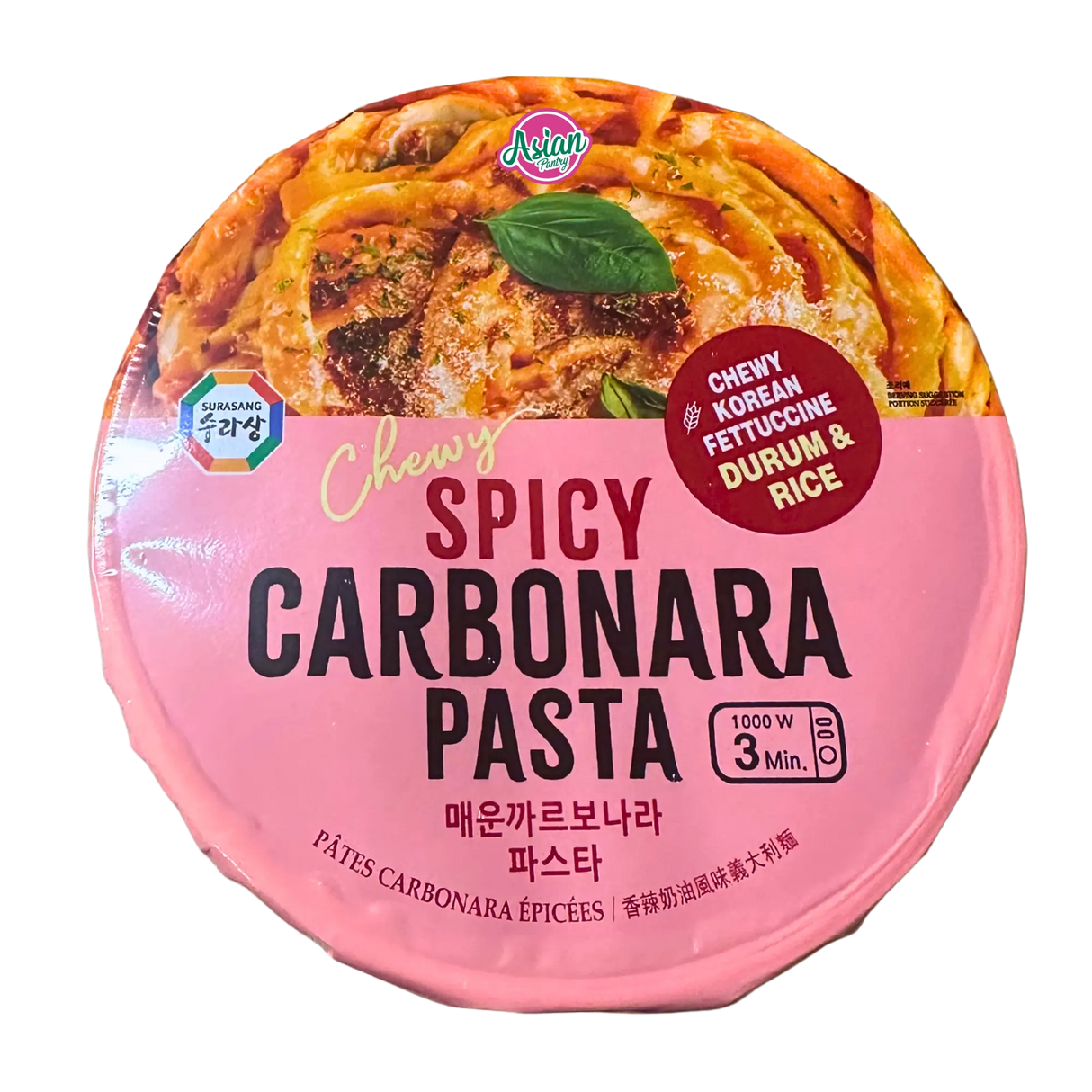 Surasang Chewy Spicy Carbonara Pasta 193g
