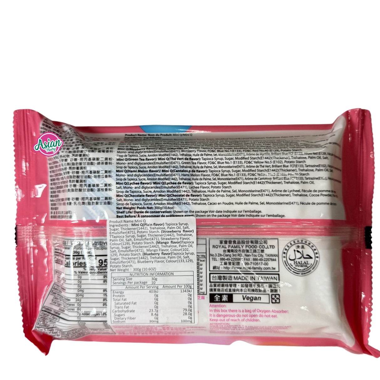 Mini Mochi Aneka Kerabat Diraja 300g