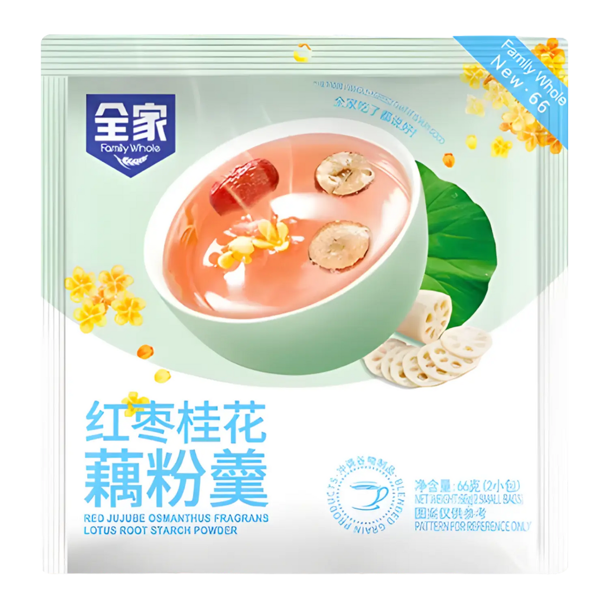 Quanjia Lotus Root Powder Soup Red Date & Osmanthus 234g