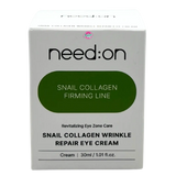 need:on Snail Collagen Wrinkle Repaire Eye Cream 30ml