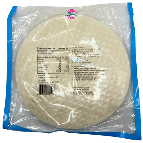 Lotus Essence Bahn Trang Round Rice Paper 22cm 340g