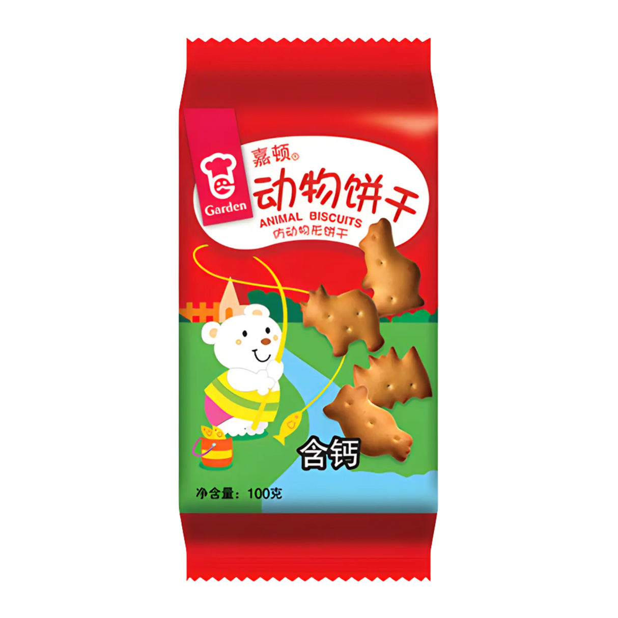 Garden Animal Shaped Cookies 100g