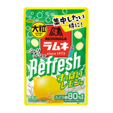 Morinaga Ramune Lolly Refresh Lemon Flavour 30g