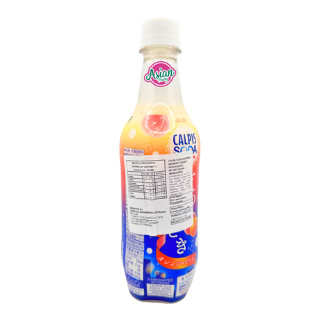 Asahi Calpis Soda Orange & Peach 450ml