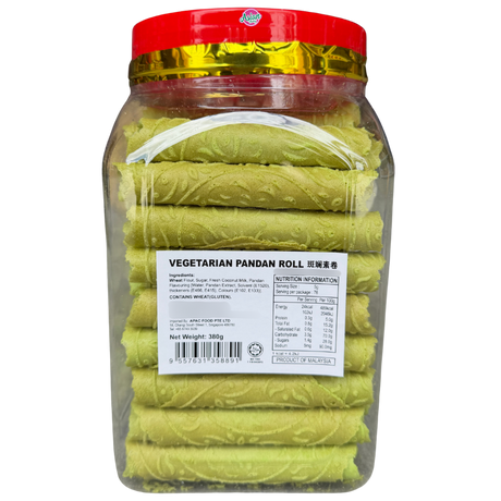 Delyco Vegetarian Pandan Roll 380g