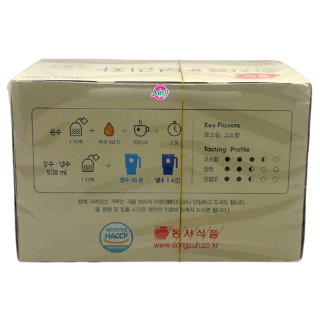 Dongsuh Tea Roasted Barley 20 Teabags for Beverage 30g