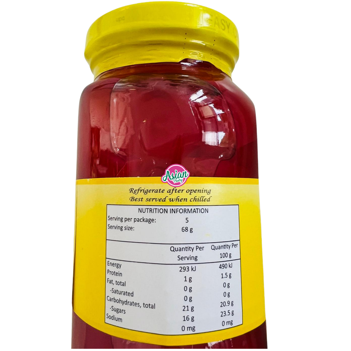 Gel Kelapa Merah SBC dalam Sirap 340g