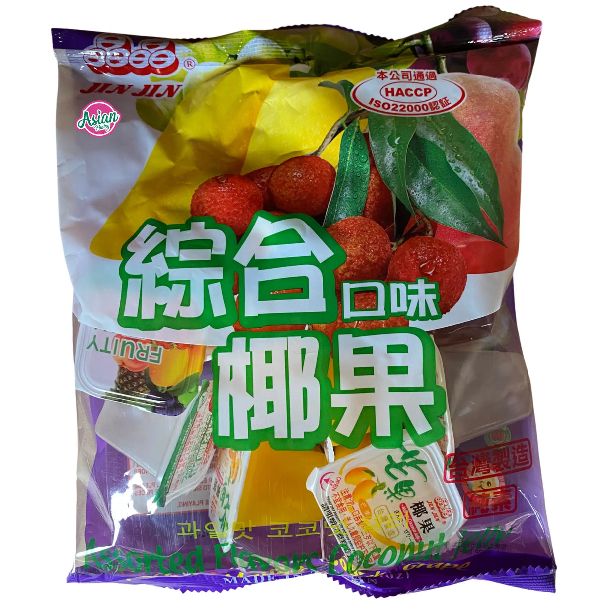 金金什锦椰子果冻 400g