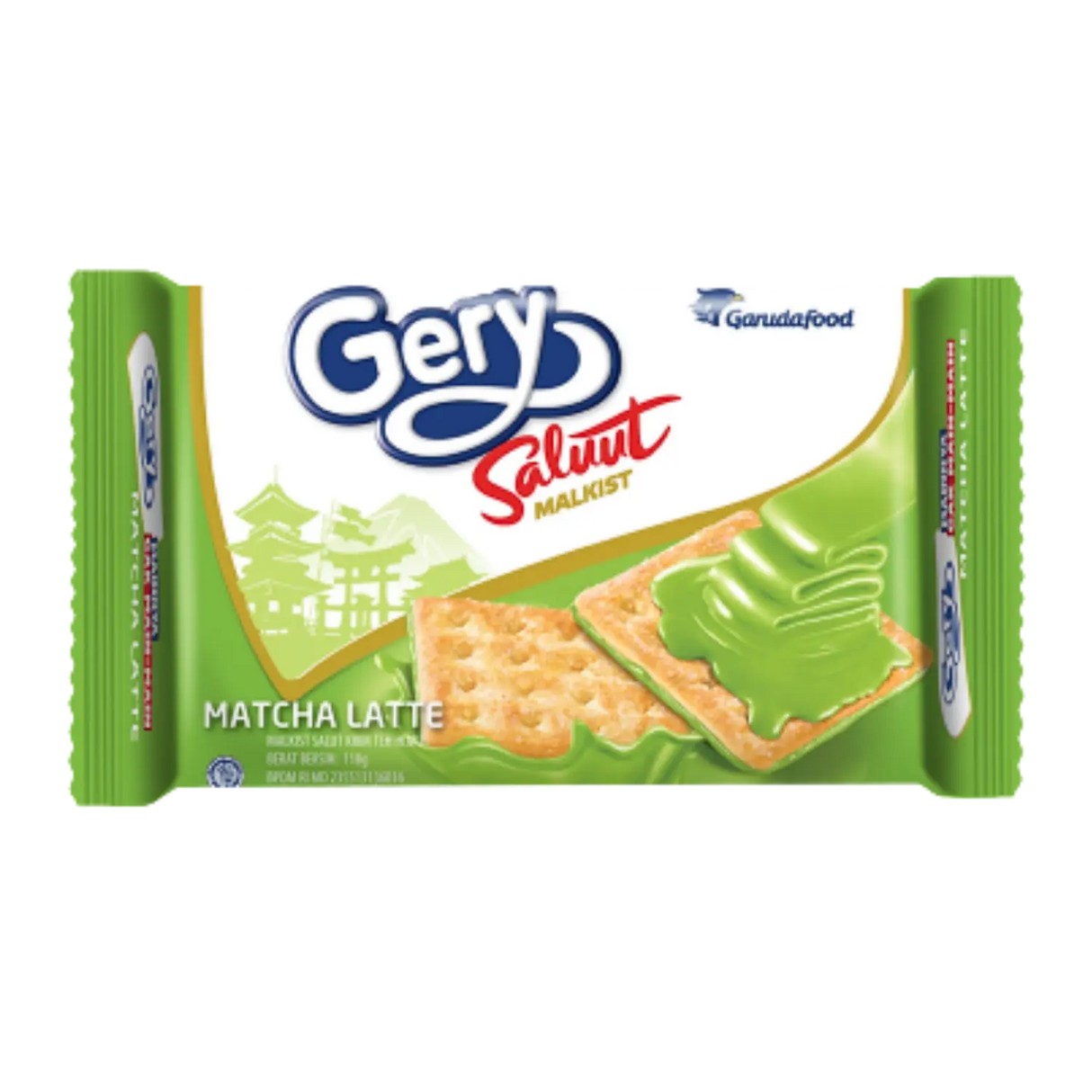 Gery Saluut 抹茶拿铁饼干 100g