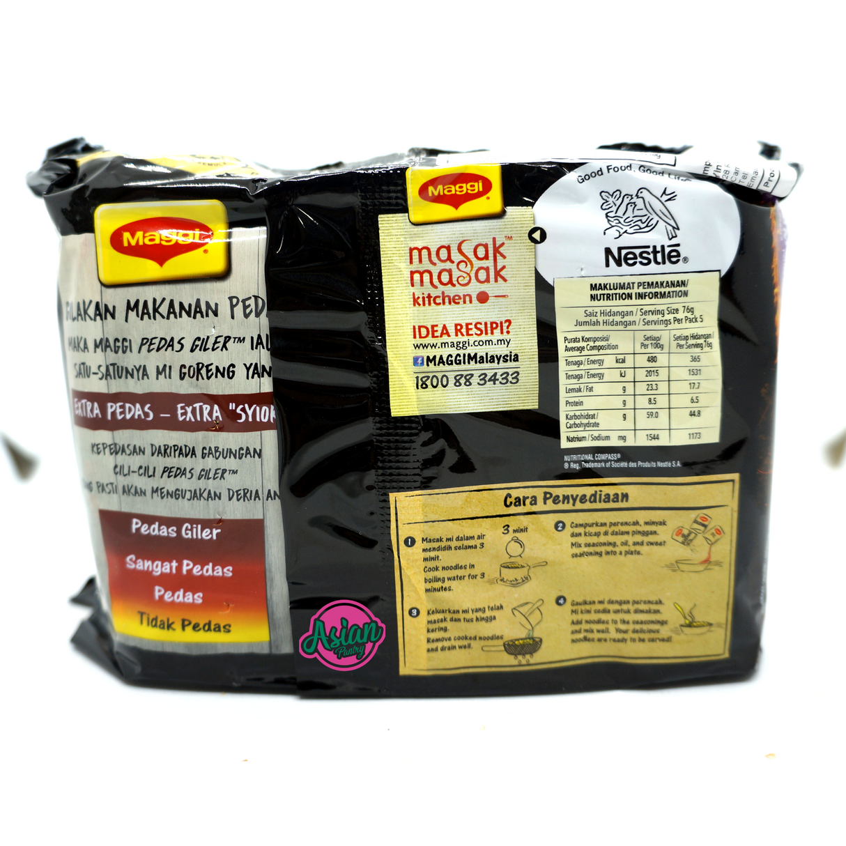 Maggi Mi Goreng Pedas Giler Tom Yum