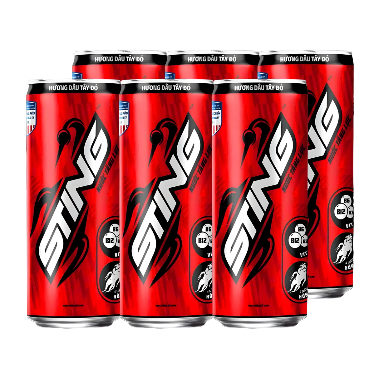 Sting Energy 浆果味 (6 包) 1980 毫升