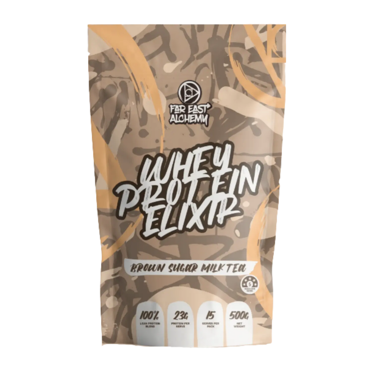 Far East Alchemy Whey Protein Elixir Brown Sugar Milk Tea 500g
