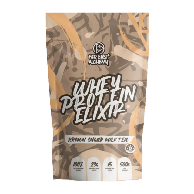 Far East Alchemy Whey Protein Elixir Brown Sugar Milk Tea 500g